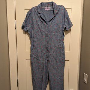 Bonobos Medium WOMENS Chambray Jumpsuit